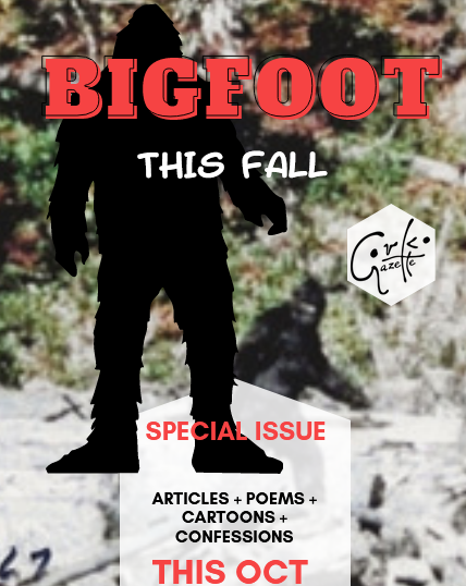 THE BIGFOOT SPECIAL! THIS OCTOBER 20th