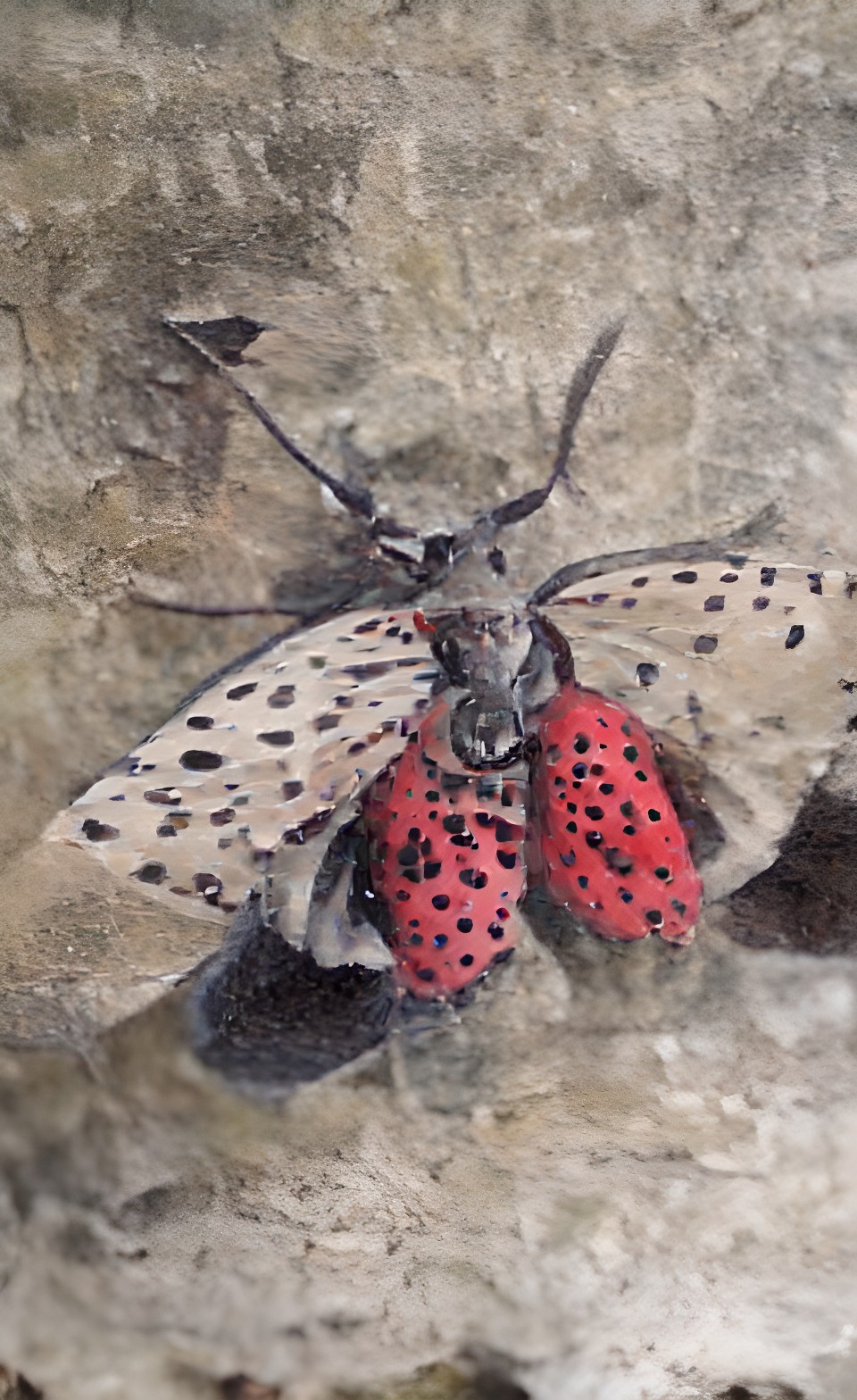 ‘Spotted Lanternfly’ and 3 others by Karol Nielsen