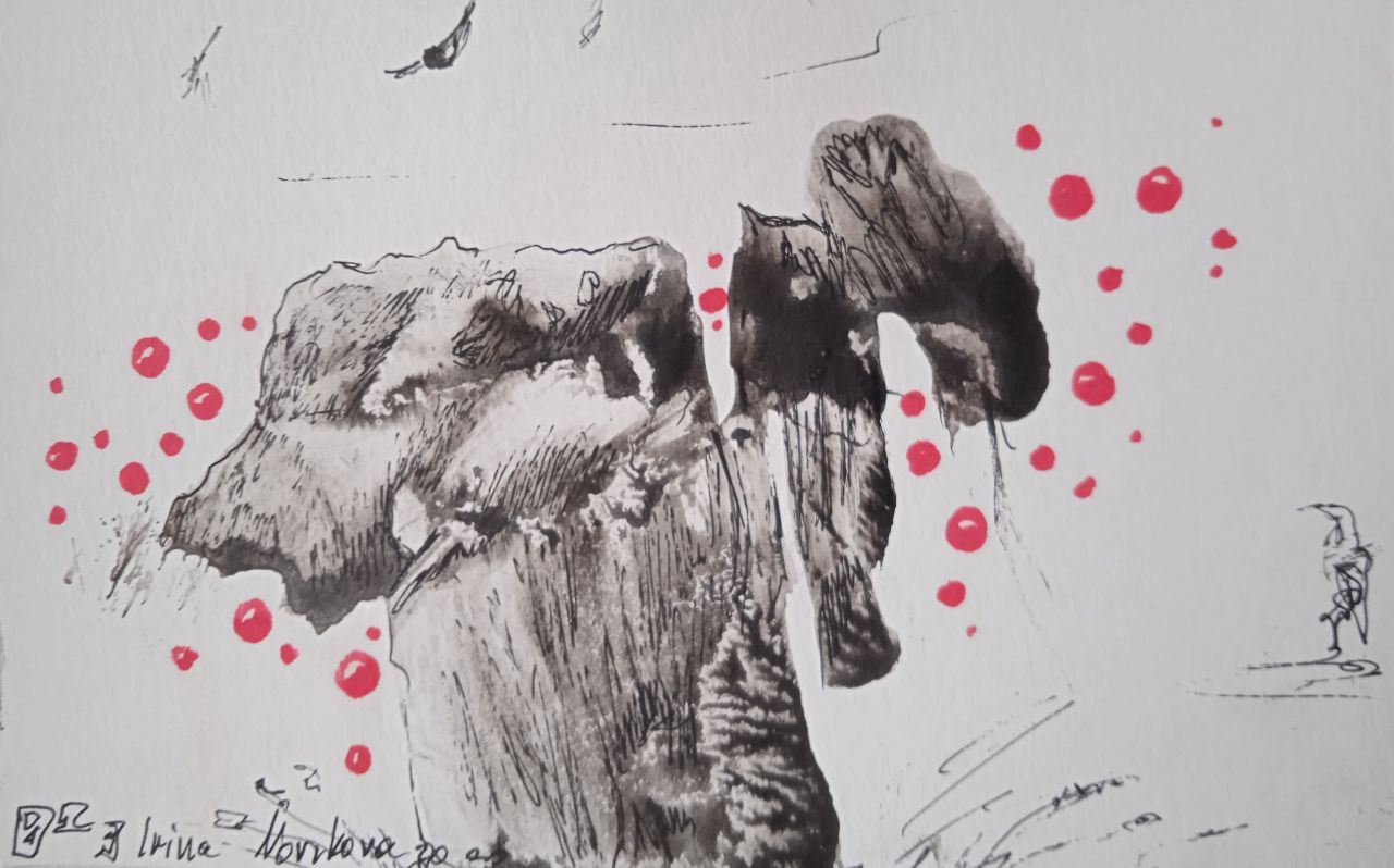 ‘The big city devoured my heart’: Words and art by Irina Tall