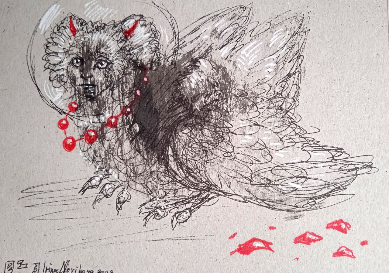 ‘The day fell like a veil’: Words and art by Irina Tall