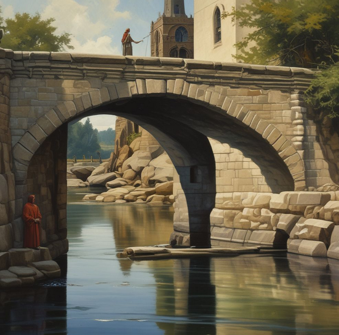 IT IS LIKE A BRIDGE OVER TROUBLED WATER, BROTHER ETHERNAN