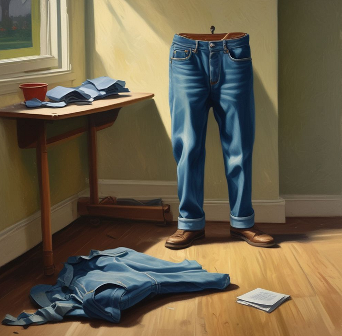jeans and 2 more by Ken Kakareka