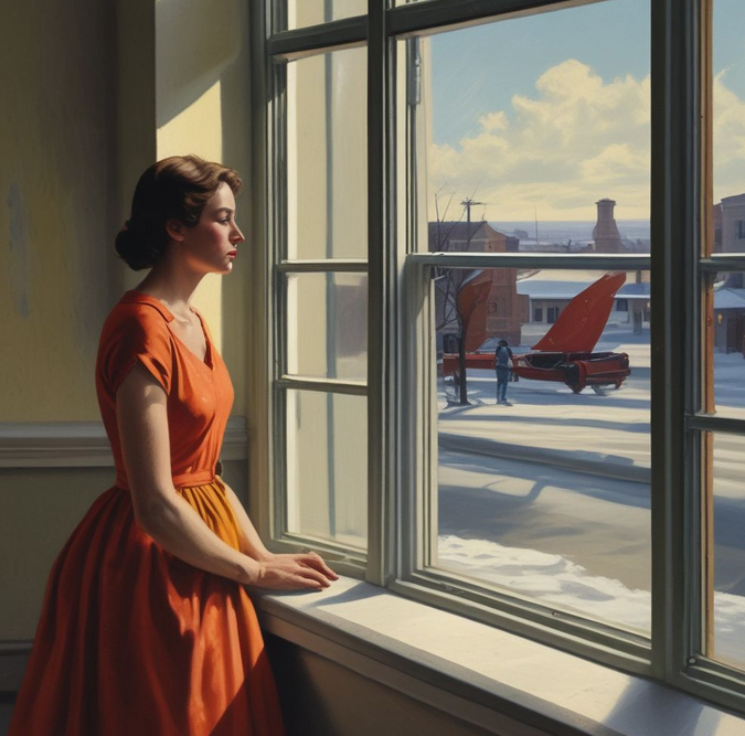 IN THE HOUSE OF SALT, EVERY WINDOW IS AN OPEN WOUND by J.R. Solonche