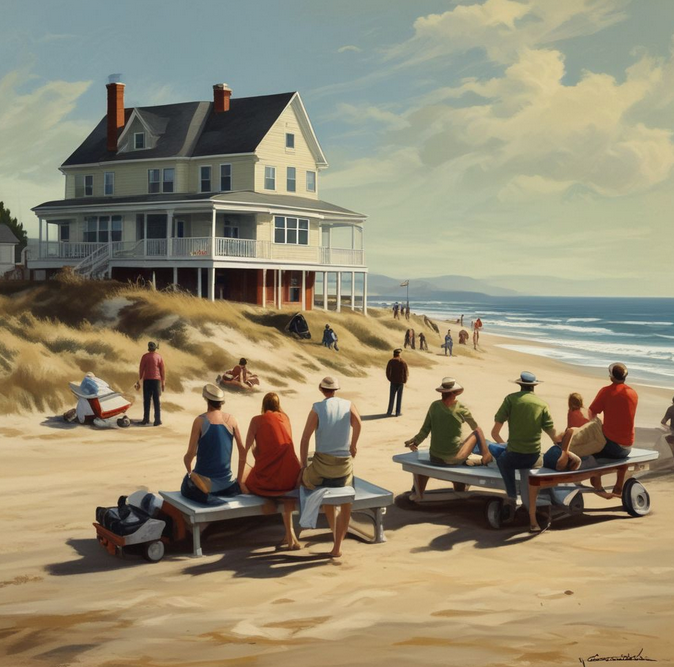 Salty Cans & Rusty Sunglasses by Nicholas Viglietti